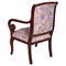 Fauteuil Style Empire Antique en Acajou Sculpté 4