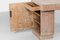 Vintage French Modernist Oak Desk, 1940s 6