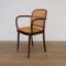 No. 811 or Prague Chairs by Josef Hoffmann for Ligna, 1970s, Set of 4 1