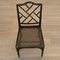 Faux Bamboo Chippendale Chairs, 1970s, Set of 4 8