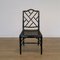 Faux Bamboo Chippendale Chairs, 1970s, Set of 4 4
