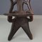 Vintage African Palaver Chair, 1940s, Image 7