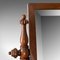 Large Antique Flame Mahogany Dressing Table Mirror, 1830s 4