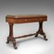 Early Victorian Antique Mahogany Desk, 1840s 1