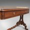 Early Victorian Antique Mahogany Desk, 1840s, Image 7