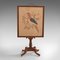 Antique Regency Mahogany Tapestry Display Stand 1