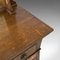 Antiker englischer Arts & Crafts Eichenschrank, 1900er 8