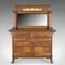 Antiker englischer Arts & Crafts Eichenschrank, 1900er 2