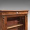 Antique French Walnut Pier Cabinet, 1880s, Image 5