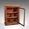 Antique French Walnut Pier Cabinet, 1880s, Image 3