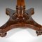 Table Pembroke William IV Antique en Acajou, 1830s 10