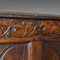 Large Antique English Oak Linen Chest, 1700s, Image 9
