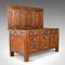 Antique English Oak Coffer Chest, 1700s, Image 6