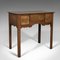 Antique Victorian English Mahogany Side Table, 1900s, Image 1