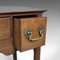 Antique Victorian English Mahogany Side Table, 1900s, Image 6