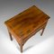 Antique Georgian English Walnut Side Table, 1800s, Image 5