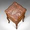Antique French Walnut & Marble Bedside Cabinet, 1910s, Image 5