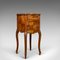 Antique French Walnut & Marble Bedside Cabinet, 1910s 1