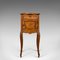 Antique French Walnut & Marble Bedside Cabinet, 1910s 2