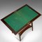 Antique English Fold-Over Game Table from Edwards & Roberts, 1880s, Image 5