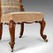 Antique Walnut & Needlepoint Prie Dieu Chair, 1840s, Image 9