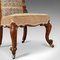 Chaise Prie Dieu Antique en Noyer & Broderie, 1840s 9