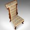 Antique Walnut & Needlepoint Prie Dieu Chair, 1840s, Image 5