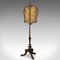 Antique Victorian Pole Fire Screen, 1850s 4