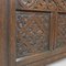 Antique English Carved Oak Chest, 1700s 8