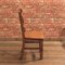 Antiker englischer Arts & Crafts Stuhl aus Eichenholz, 1900er 1