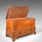 Antique Georgian English Mahogany Mule Chest, 1780s 4