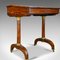 Antique English Mahogany Writing Table, 1820s 11