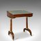 Antique English Mahogany Writing Table, 1820s 1