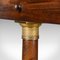 Antique English Mahogany Writing Table, 1820s 12