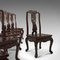 Antique Style Rosewood Dining Chairs, 1980s, Set of 4 2