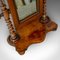 Small Antique Rosewood Platform Mirror, 1850s, Image 5