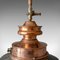 Antique English Gas Pendant Lamp, 1880s 3