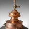 Antique English Gas Pendant Lamp, 1880s, Image 3