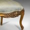 Vintage Gilt Wood Salon Chair, 1970s 9