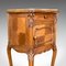 Antique French Walnut & Marble Bedside Cabinet, 1890s, Image 8