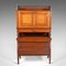 Edwardian Walnut Bureau, 1910s, Image 2