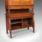 Edwardian Walnut Bureau, 1910s, Image 10