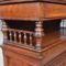 Edwardian Walnut Bureau, 1910s 9