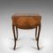 French Kingwood Drop-Flap Occasional Table, 1880s 3