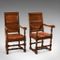 18th-Century Panel Back Armchairs, Set of 2, Image 1