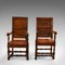 18th-Century Panel Back Armchairs, Set of 2, Image 2