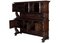 Renaissance-Style Hand-Carved Walnut Sideboard by Giuseppe Scalambrin, 1800s 5