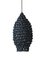 Small Black Bulle Pendant by BEST BEFORE 1