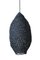 Large Black Bulle Pendant by BEST BEFORE 1