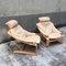 Swedish Suede Kroken Chairs by Åke Fribytter for Nelo Möbel, 1970s, Set of 2, Image 2